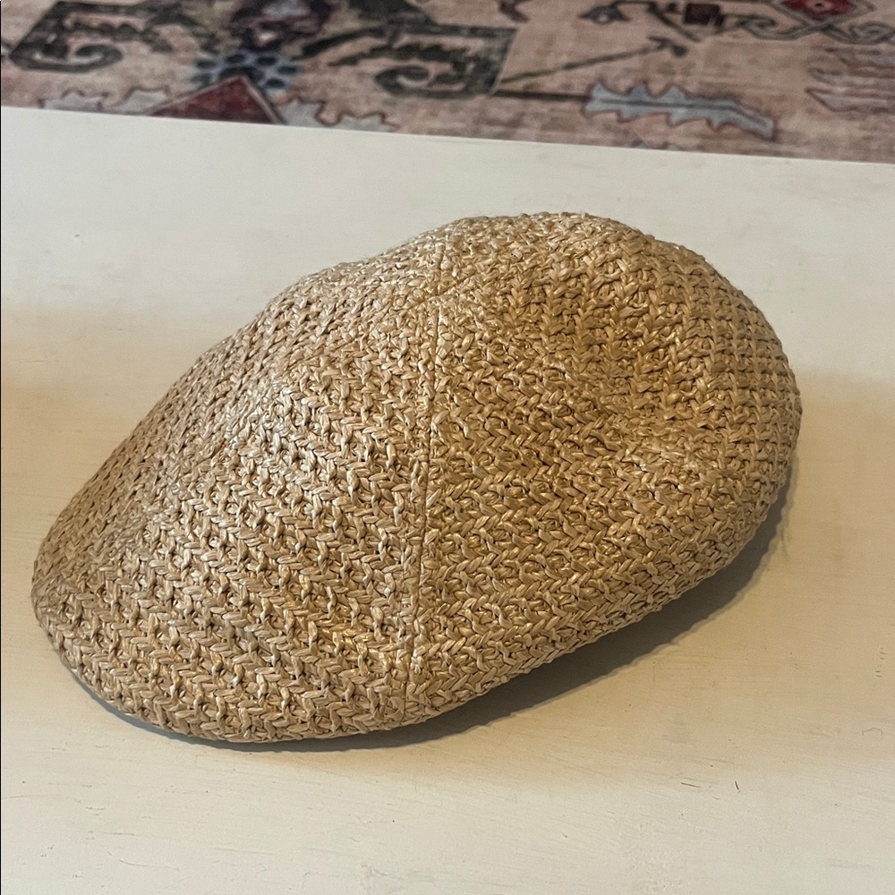 Brixton Tan Woven Hat